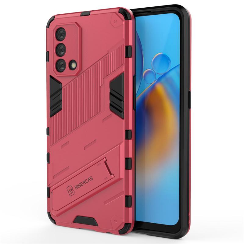 Phone Case For Reno 6 Lite Cover For OPPO Reno6 Reno 6 Lite Capas Shockproof Bumper Kickstand Cover For OPPO Reno 6 Lite Fundas