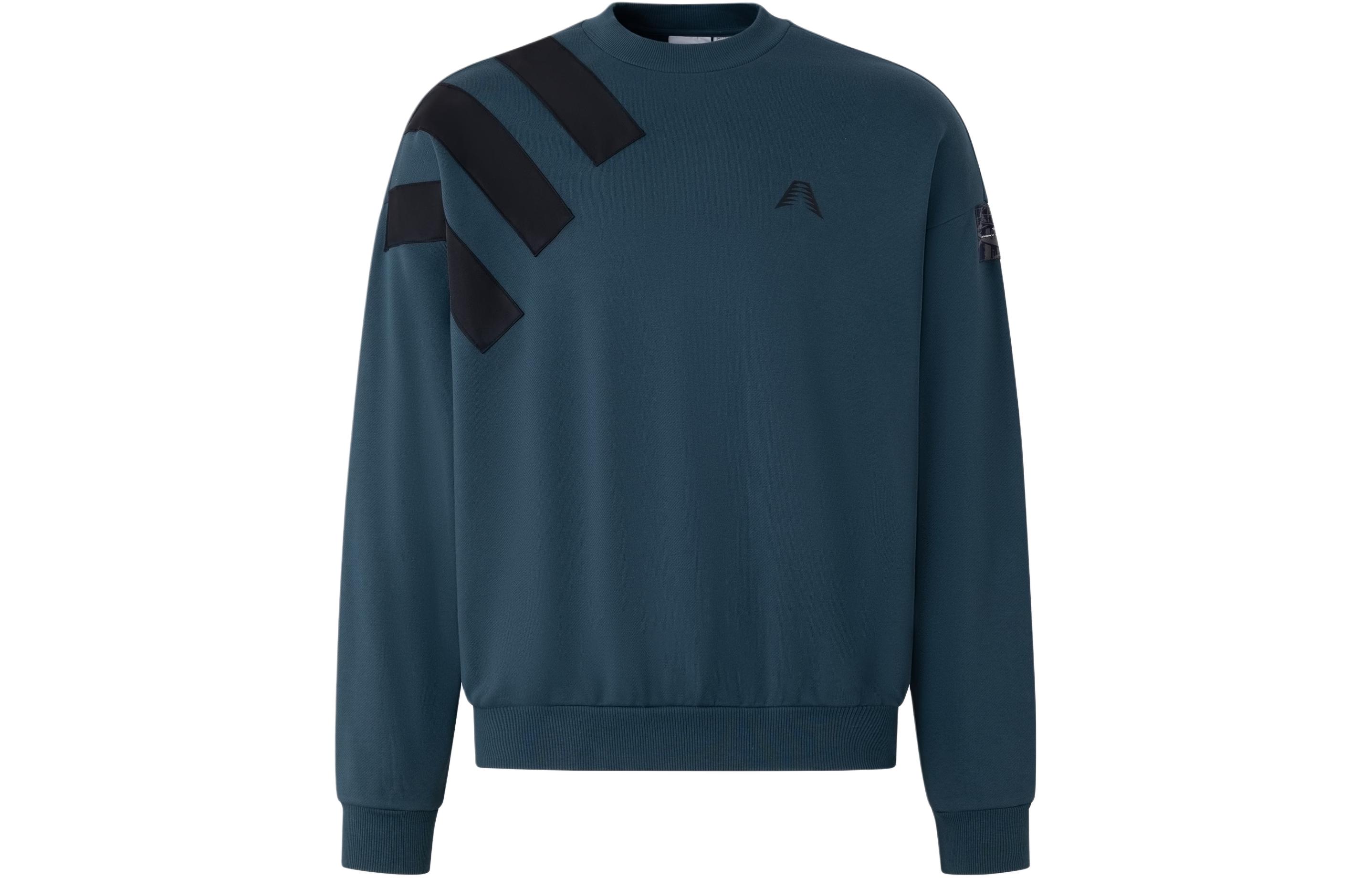 adidas originals Men s Ae Foundation Crew Sweatshirt Blue IM8231 XL