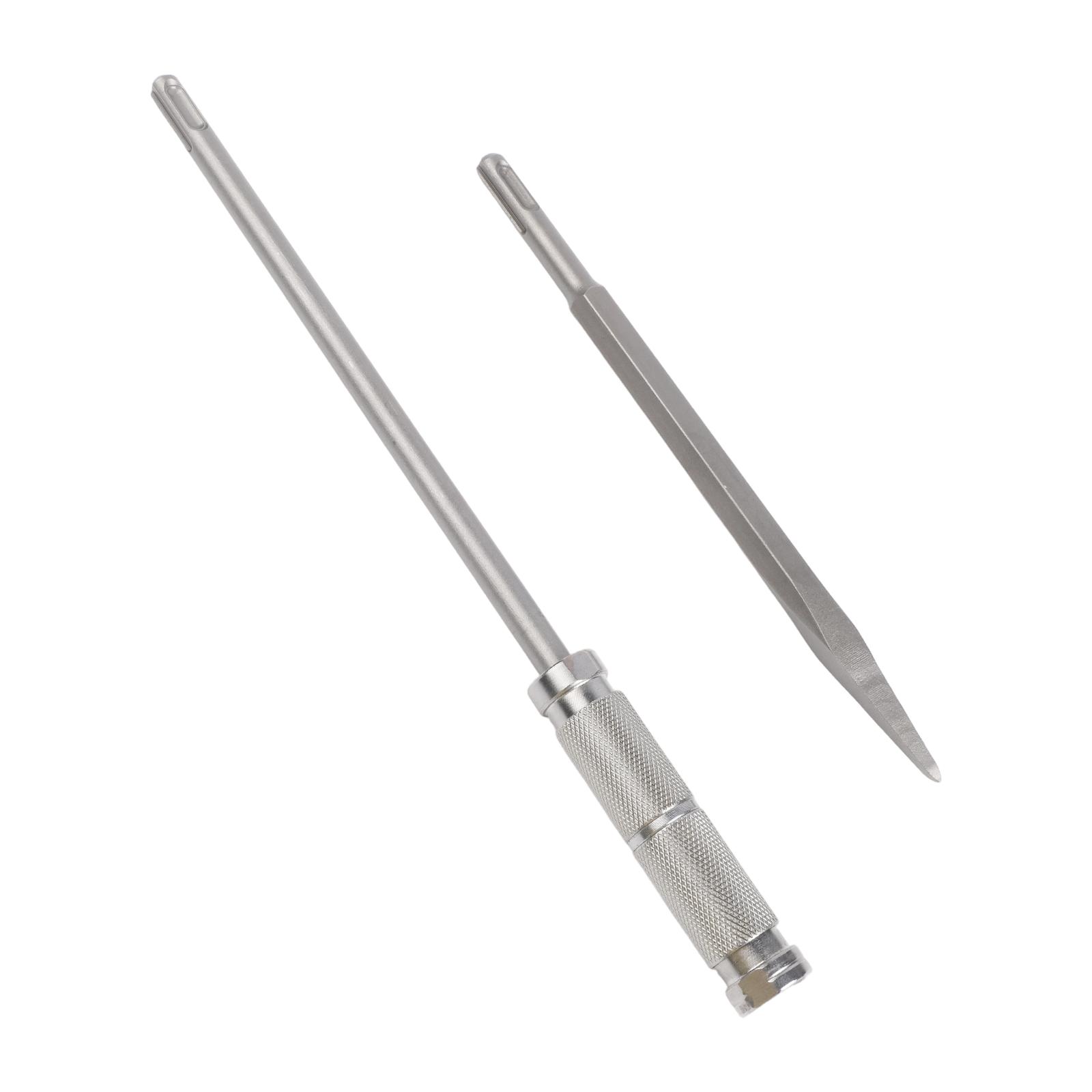 

For Construction Site 26*1cm 9.6*2.1cm Extension Rod Double Headed Round Shank Adapter Pneumatic Tool Rotary Hammer China Mainland