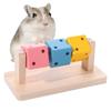 Bite Resistant Pet Chew Blocks Funny Hamster Chew Cube Hamster Cube Toy  For Guinea Pig Rats Ferret