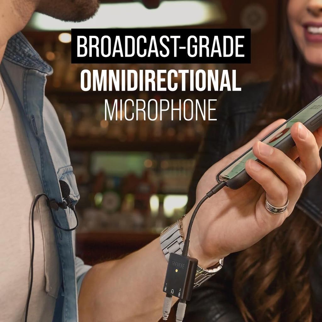 RODE Road Lavalier microphone for smartphones SMARTLAVP [] SmartLav+