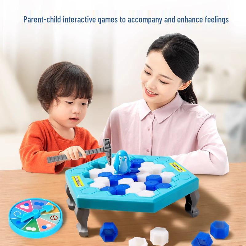 Penguin Rescue Ice-Breaking Toy: Educational Parent-Child Strategy Game