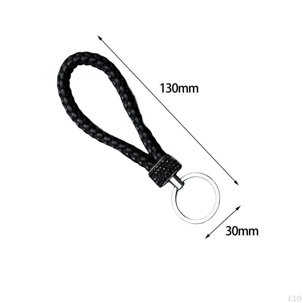 Automotive Universal Car Keychain with Sparkly Rhinestone for Automobile, Home and Office Durable