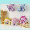 Adorable Korean Style Children's Backpack Lightweight Princess Pu Sequin Toddler Bag For Kindergarten