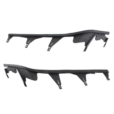 Par de Faixas Decorativas Superiores para Faróis Esquerdo e Direito Substituição para BMW Série 3 E46 98 01(4 portas)
