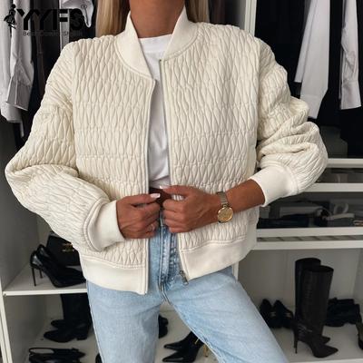 Women's Fashion Casual Fall Winter Solid Color Print Long Sleeve Jackets & Coats