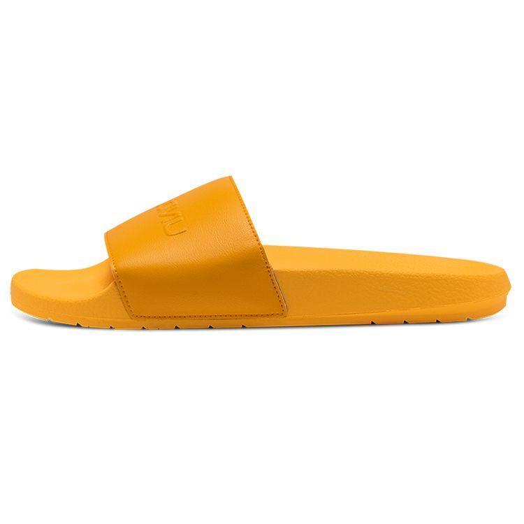 Under Armour Core Remix 2 Soft Comfortable Rubber Sole Quick-Dry Slide Sandals Unisex Sandals Yellow 3023774-800