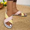 Women Slippers Summer 2025 New Sandals Designer Brand Flat Slippers Comfortable Lightweight Women Shoes Casual Slides Women