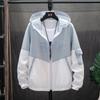 Korean Style Men's Lightweight Ice Silk Sunscreen Jacket