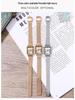 Gedi Vintage Roman Wheat Ear Women's Square Quartz Watch