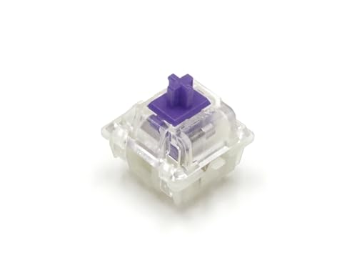 FILCO CHERRY MX2A RGB 5-Pin Switches, Purple, Pack of 70, for Clear Case RGB Keyboards (FKSW70CH/MPU-RZ)