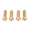 40Pcs 3D Printer Nozzle Set Replacement for Kobra S1 3 Combo Combo Pro 0.2 0.4 0.6 0.8mm Brass Nozzle Set