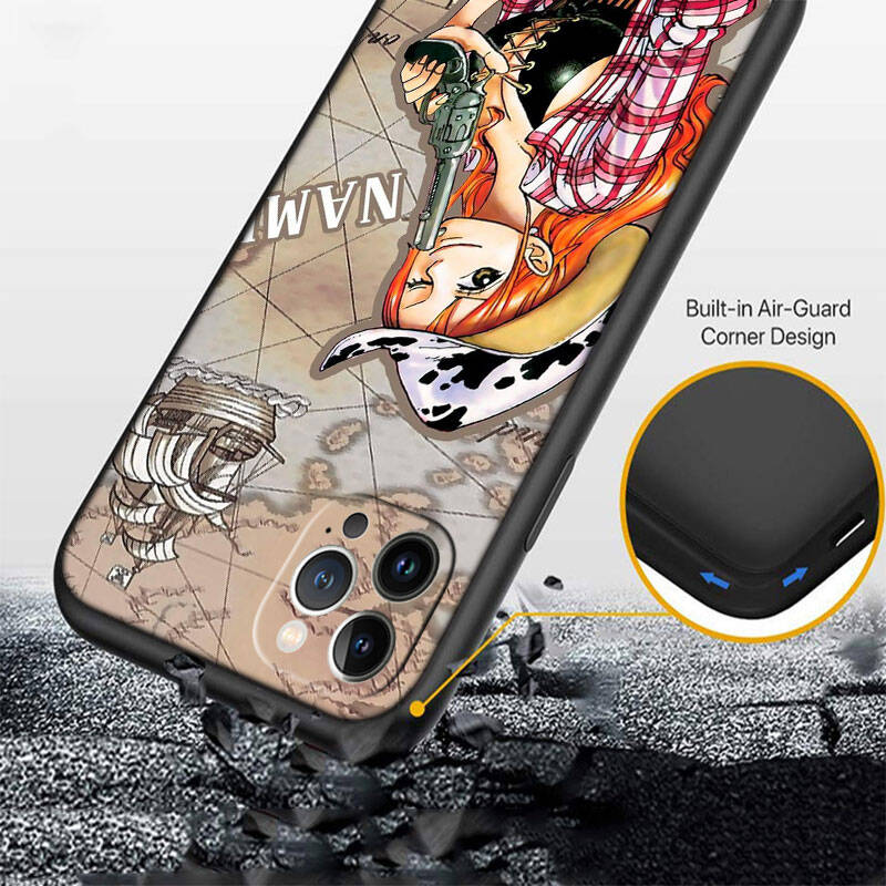 MH120 One Piece Nami Phone Case for Motorola Moto Edge 60 60s 70 G86 G56 G54 E14 G04S G45 G54 G64 S30 S50 X30 X40 X50 Pro Power Tylus