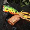 60mm/16g Fishing Lure Realistic Appearance Sharp Hook Big Mouth Large Snakehead Frog Wobbler