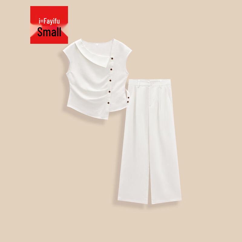 

IEF French Style Petite Two-Piece Pants Set M