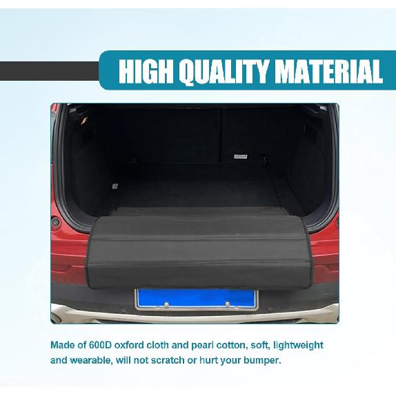 Univerzální Skládací Ochranná Podložka Nárazníku do kufru auta, Chránič Zadního Nárazníku, Podložka do Kufru SUV, Podložka Podlahy, Prevence Poškrábání, 31,4 x 25,2 palce