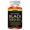 Taoters Cold Pressed Black Seed Oil Soft Capsules Black Seed Oil Hair and Skin Care 120 Capsules