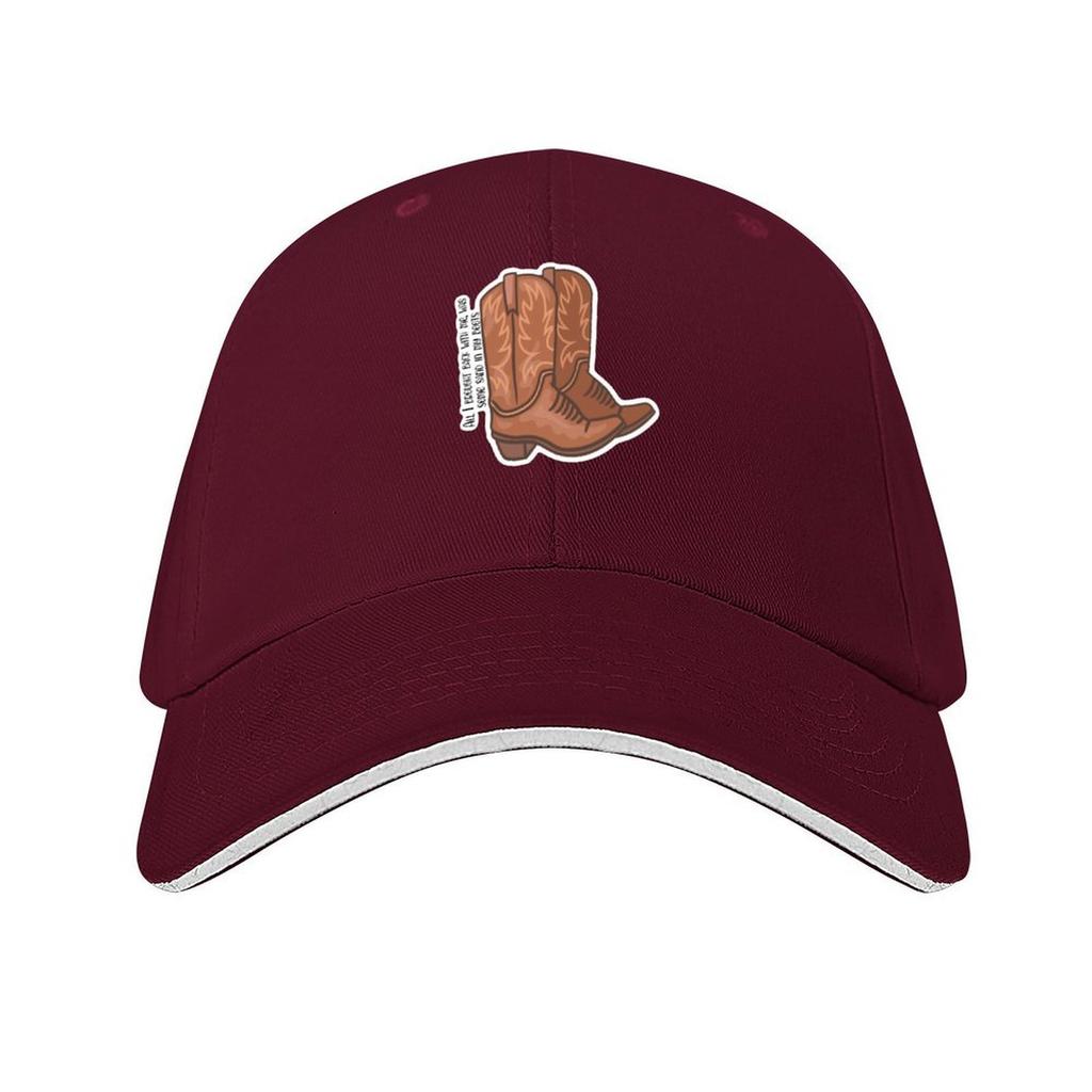 Cowboy-Stiefel Baseballkappe Luxushut Golfhut Ausflug am Strand Neue Mütze Damenmützen Herren