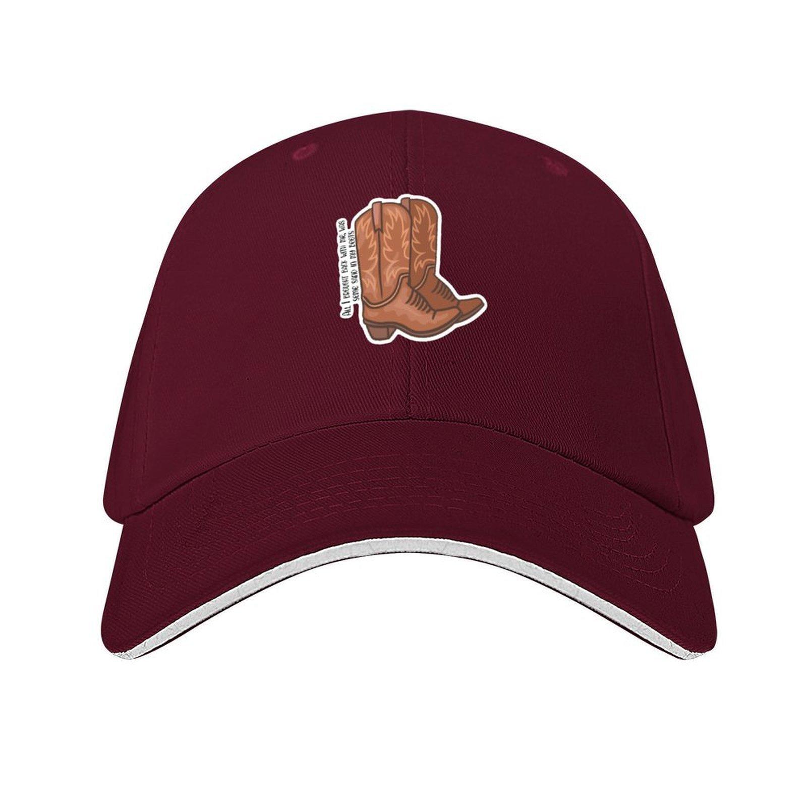

Cowboy Boots Baseball Cap Luxury Hat Golf Hat Beach Outing New Hat Women Caps Mens