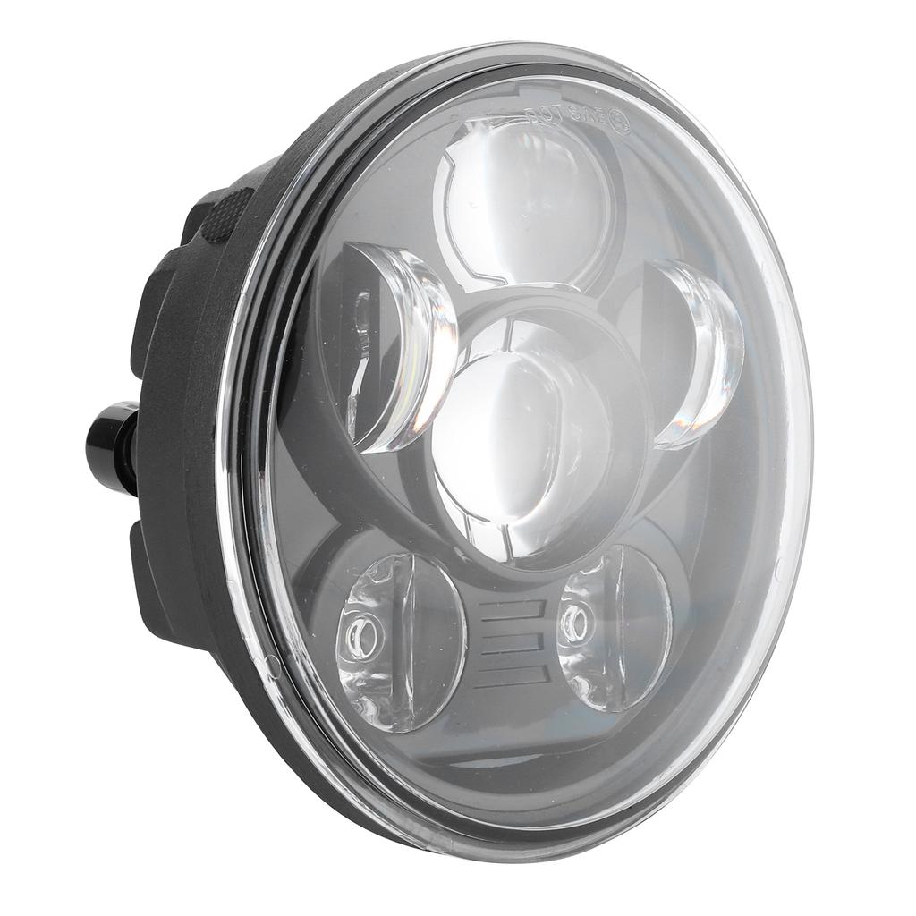 5.75in 75W LED Headlight 6500K High Birhgtness Motorcycle Headlamp Fit for Jeep Wrangler