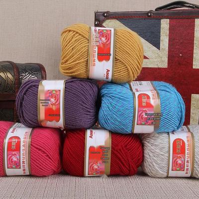 Hengyuanxiang A9688 80% Wool 20% Acrylic Hand & Machine-Knitted Yarn