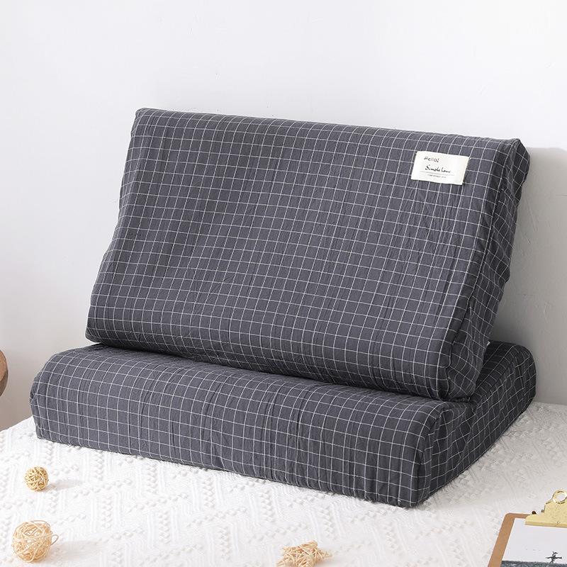 

Латексна подушка з піни з пам яттю з наволочкою з праної бавовни 60x40 см, дитячий розмір 50x30 см 60x40 cm No Pillow