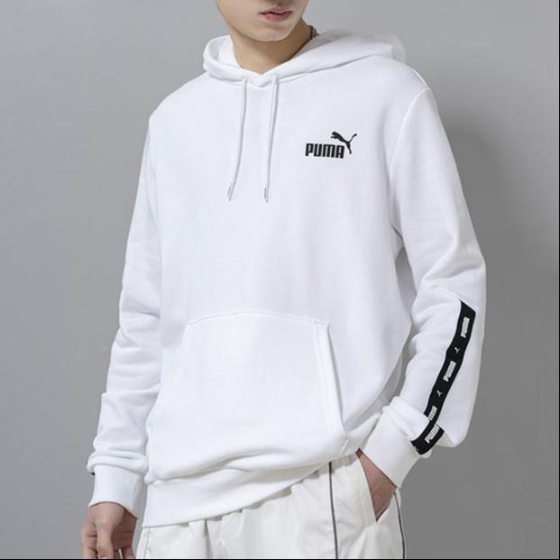 PUMA Solid Color Long Sleeves White Men's 849590-02