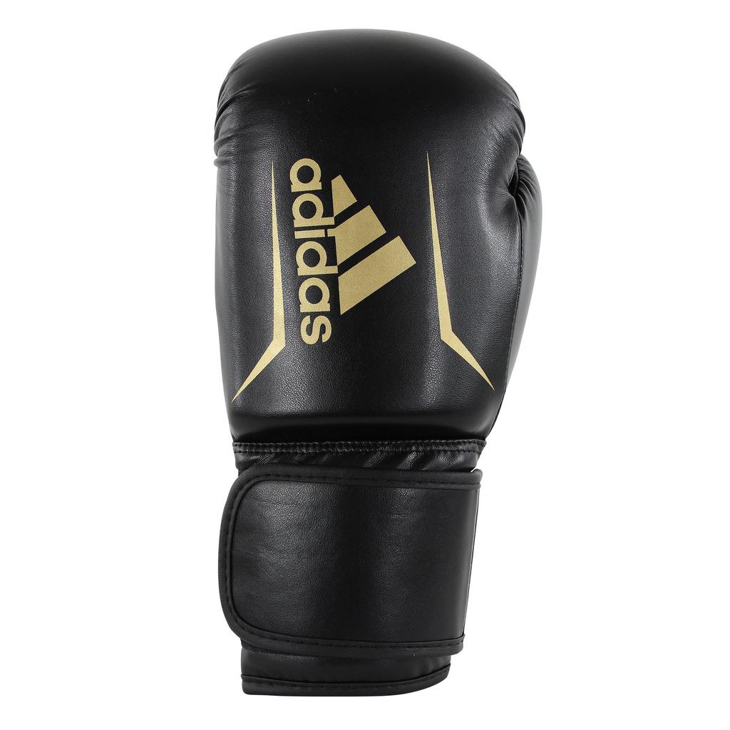 Adidas Speed 50 Boxing Gloves Black/Gold 12oz