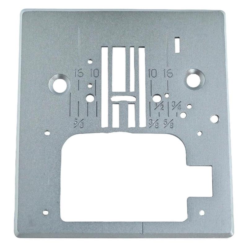 Precisions Engineered Needle Plate Model 89034 Improves Sewing Accuracy on Various Fabric Types for Better Results