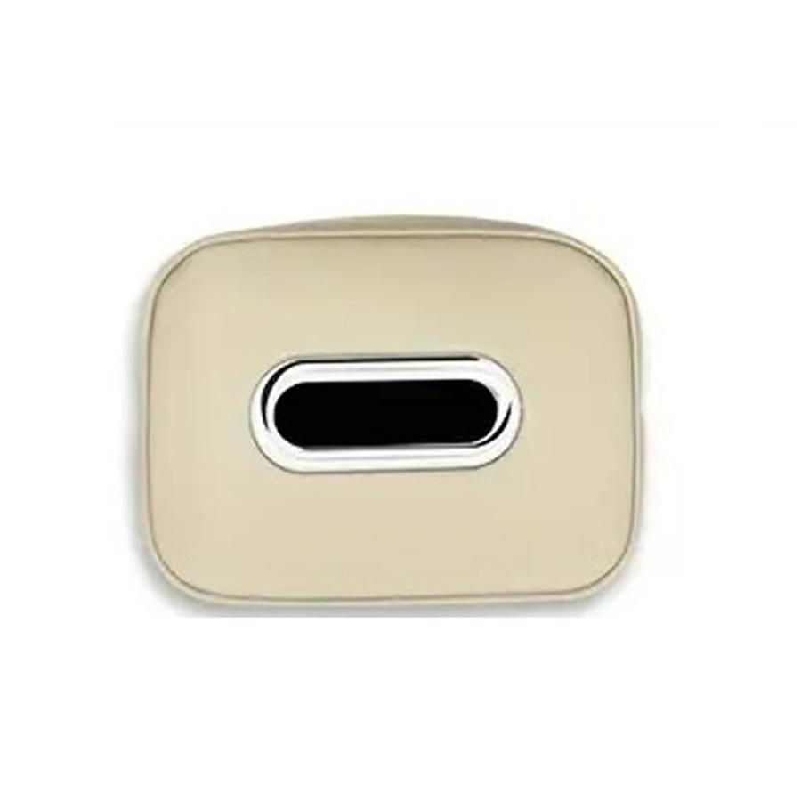 

Premium Leather Car Tissue Box Holder Universal Fit for Console, Armrest, Visor & Backseat Anti-Slip Fix Strap Tissue Case