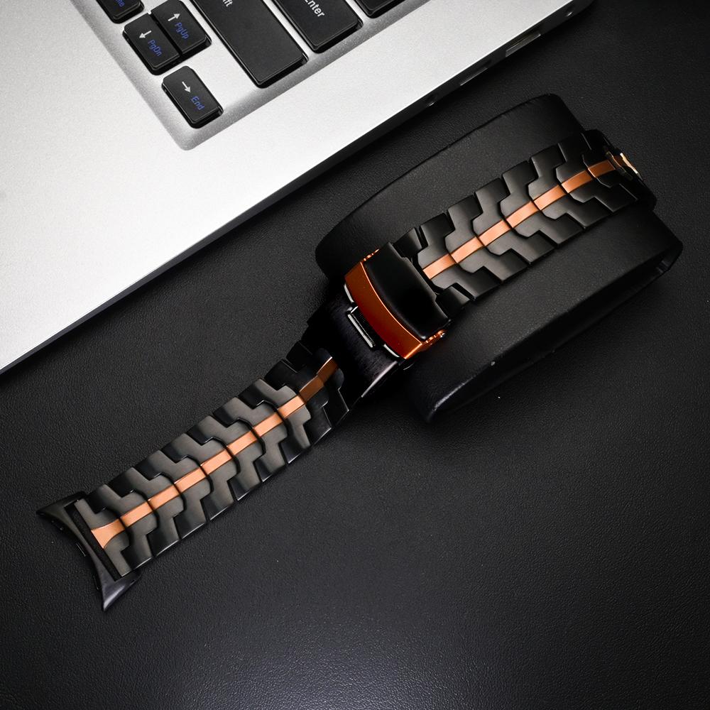 Stainless Steel Strap for Google Pixel Watch 4 45mm No Gaps Metal Band for GOOGLE PIXEL Watch 3 45mm Mans Bracelet Accessories