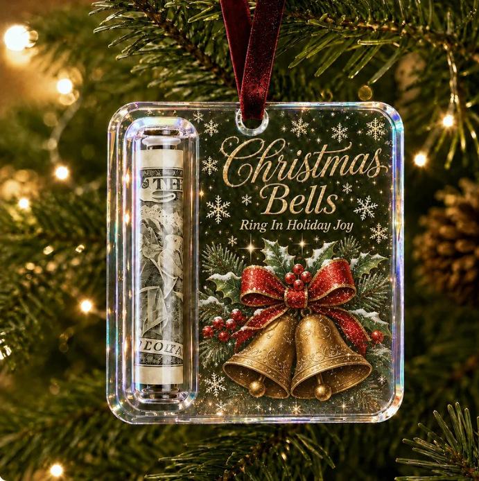 Acrylic Christmas Hanging Ornaments Printed Santa Snowman Reindeer Pendants for Tree Decoration