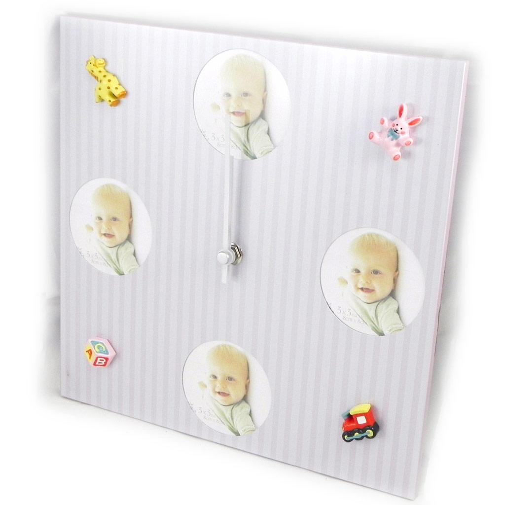 Les Trésors De Lily [I3431] - Pêle-Mêle Uhr 'Mein Engel' rosa