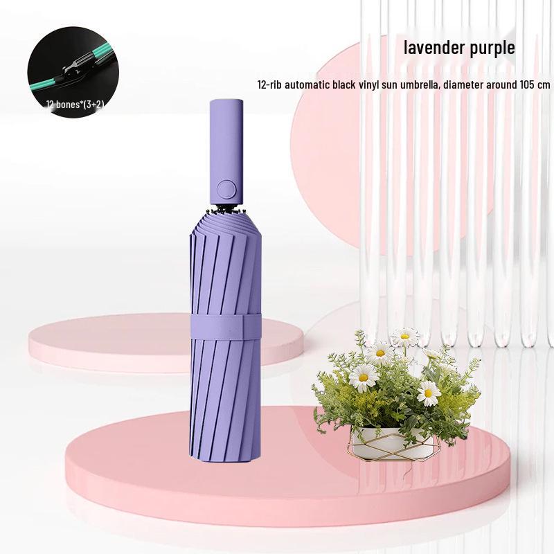 Custom Logo Umbrellas: Small Batch Promotional, Personalized Gift, Auto Folding Sun Protection