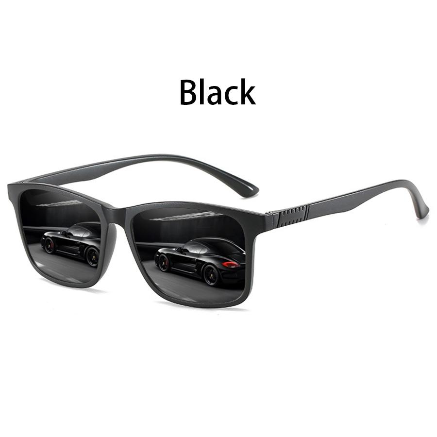 

Fashion Vintage Eyewear Square Sunglasses Men Women Fishing Driving Man Luxury Brand Designer Sun Glasses чёрный