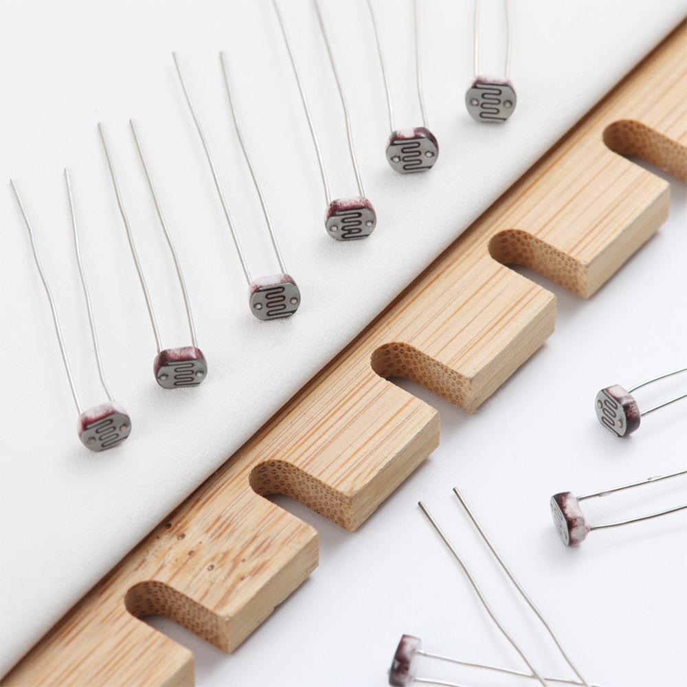 20/30/50PCS Top 5mm Resistance Sensor GL5516 Photoresistor Light-Dependent Resistor