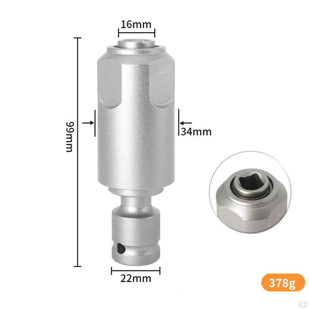 Chuck Adapter Impact Quick Release Ratchet Socket Converter for in Auto And Driver