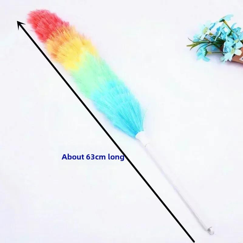 

Регулируемая щетка для пыли из микрофибры Rainbow Feather Duster Air Conditioner House Furniture Cleaning Accessories Dust Brush