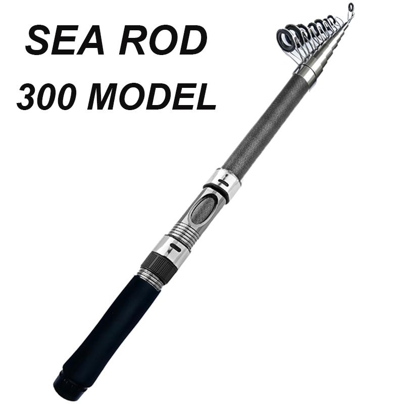 Lightweight Telescopic Carbon Fiber Spinning Fishing Rod 2.1m/2.4m/2.7m/3.0m/3.6m  for Trout, Carp, Perch – Fishing Tackle
