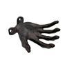 Gothic Witch Hand Sculpture Resin Wall Hook For Scary Decors With Antiqued Distressed Finish For Hanging Key Jewelry