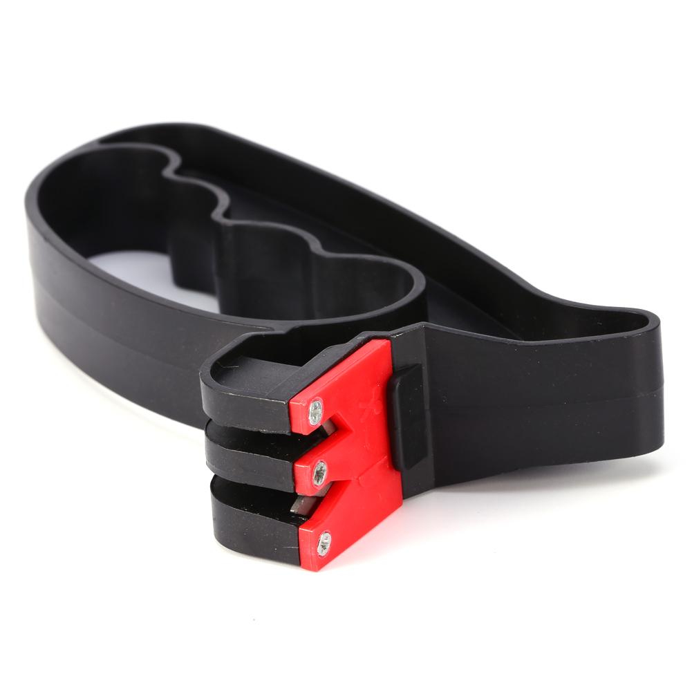 Professional 2 In 1 Handheld Scissors Knife Blade Cutter Sharpener Tools New