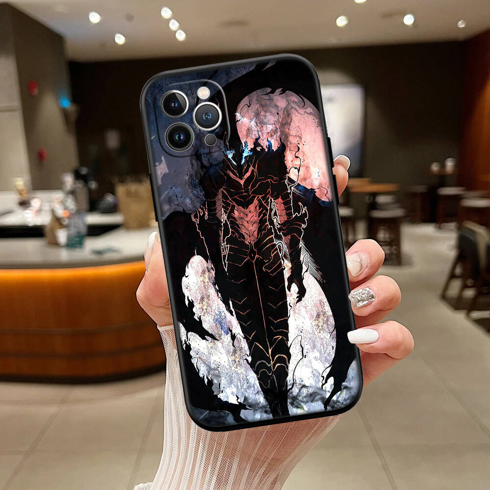 S-Solo L-leveling New Phone Case for iPhone 6 6s 7 8 11 12 13 14 15 16 17 16E XS Pro Max XR X SE Air
