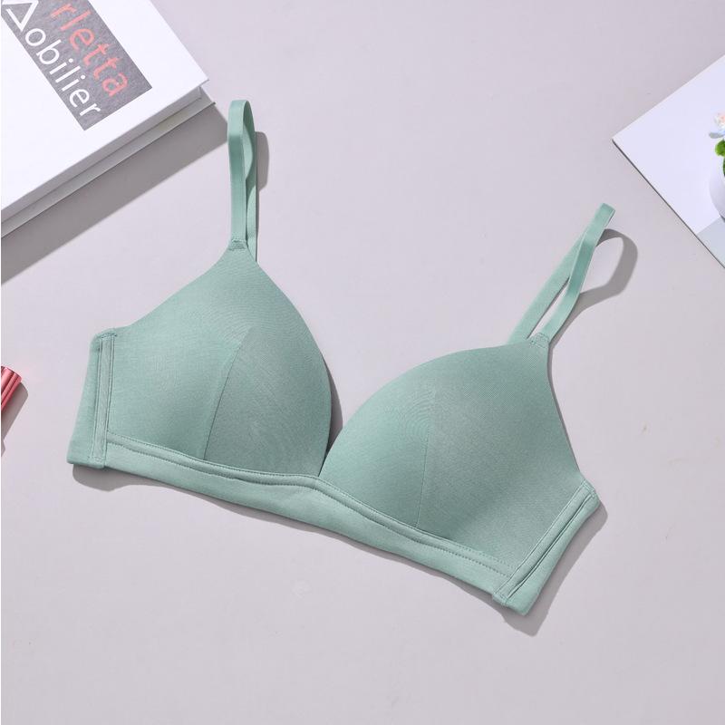 Traceless sexy deep underwire bra women's underwear small breasts gathered women's autumn breathable