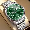 Men Watch Fashion Business Watch Men 3ATM Waterproof Luminous Quartz Sports Chronograph Clock Male Relogio Masculino+BOX