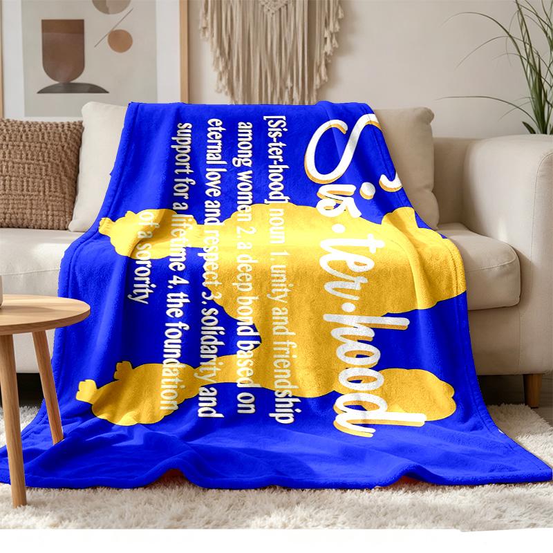 Sigma Gamma Rho Soft and comfortable flannel Suitable for sofas living rooms outdoor camping travel and also makes a great anniversary gif