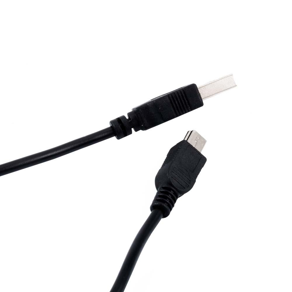 1PC Sync Best for Charging Black Cable Male 2.0 A To 5 Pin B Adapter Cord USB