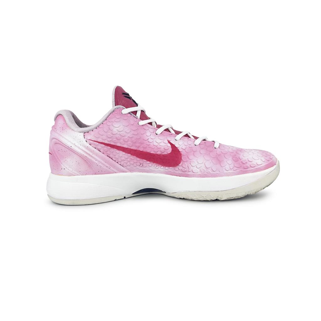 Nike Zoom Kobe 6 Basketball Shoes Men's Low Top Pink/Red/White FQ3546-100(Team1076-)