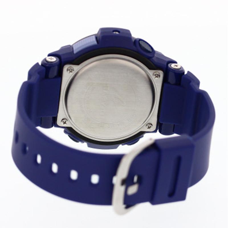 Casio BABY-G Quartz Movement Resin Strap Japanese and Korean Watch Women's Watch Blue Dial BGA-210-2B2