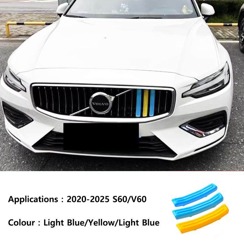 Pro Volvo S60 S90 XC40 XC60 XC90 V60 V90 modifikovaná mřížka švédský styl ozdobná lišta interiérové automobilové doplňky dekorativní