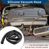 33 Ft 78" 22mm ID 3mm Thickness Silicone Vacuum Hose for Air and Water Black
